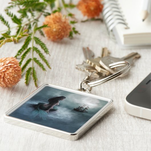 Meerjungfrau und Piratenschiff Schlüsselanhänger (Seite)