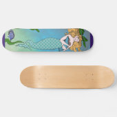 Meerjungfrau und Robbe Skateboard (Horizontal)