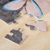 Meerjungfrau und Rose Fantasy Mythos Puzzle (Seite)