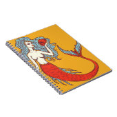 Meerjungfrau und Schädel Notizblock (Rechte Seite)