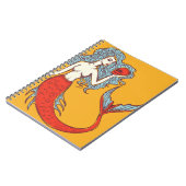 Meerjungfrau und Schädel Notizblock (Linke Seite)