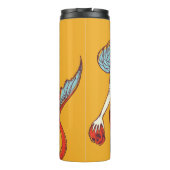 Meerjungfrau und Schädel Thermosbecher (Rückseite)