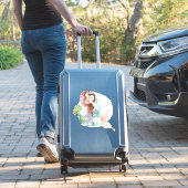 Meerjungfrau und Schildkröte Aufkleber (Koffer Insitu)