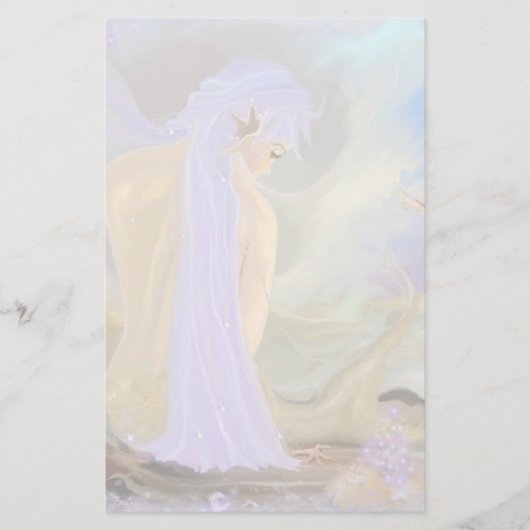 Meerjungfrau und Starfish! Briefpapier (Vorderseite)