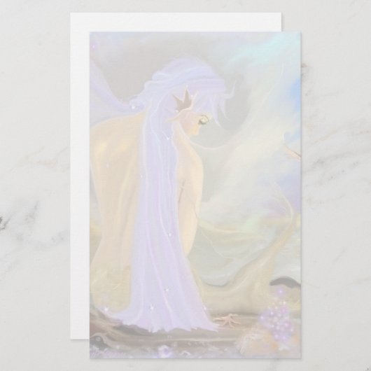 Meerjungfrau und Starfish! Briefpapier (Vorne/Hinten)