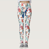 Meerjungfrau und Walhai Leggings (Vorderseite)