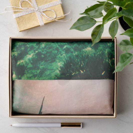 Meerjungfrau und Weißfisch Seidenpapier (Geschenk)