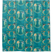 Meerjungfrau-Unsinnigkeit Duschvorhang (Vorderseite)