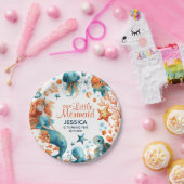 Meerjungfrau unter dem Cartoon Mädchen Geburtstag  Pappteller (Party)