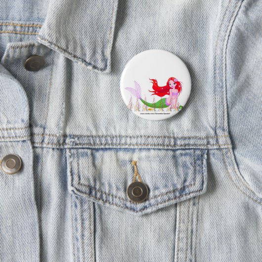 Meerjungfrau unter dem Meer Button (Beispiel)