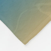 Meerjungfrau unter dem Meeresschildkrötenmeer Fleecedecke (Ecke)