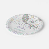 Meerjungfrau unter dem pappteller (Schrägansicht)