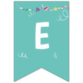 Meerjungfrau unter dem Party farbenfrohe Muscheln Wimpelkette (Zweite Fahne)