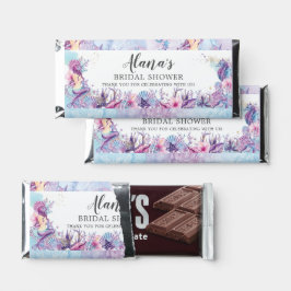 Meerjungfrau unter dem rosa Lila Brautparty