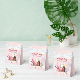 Meerjungfrau unter der Geburtstagspartei Geschenkschachtel