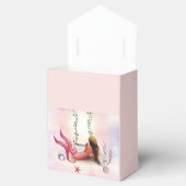 Meerjungfrau unter der Geburtstagspartei Geschenkschachtel (Geöffnet)