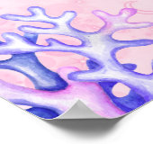 Meerjungfrau unter der Geburtstagspartei Poster (Ecke)