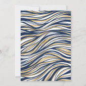 Meerjungfrau unter der Sea Baby Dusche Einladung (Rückseite)