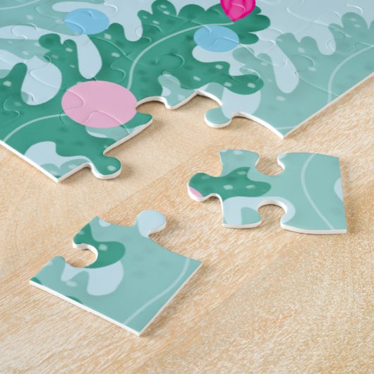 Meerjungfrau unter Personalisierter Bezeichnung Puzzle (Seite)