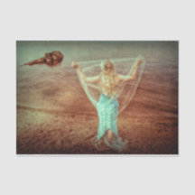 Meerjungfrau Vintag Aquamarin braun