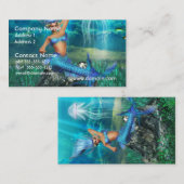 Meerjungfrau-Visitenkarten Visitenkarte (Vorne/Hinten)