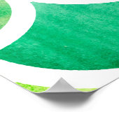 Meerjungfrau-Waage. Aquarellfischwaage Helle Summe Poster (Ecke)