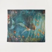 Meerjungfrau Wandteppich (Vorderseite (Horizontal))