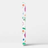 Meerjungfrau Wasserfarbe: Nahtloses ozeanisches Mu Case-Mate iPhone Hülle (Rückseite / Links)