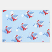 Meerjungfrau Weihnachten Geschenkpapier Set (Vorderseite 3)