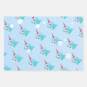 Meerjungfrau Weihnachten Geschenkpapier Set (Vorderseite 2)