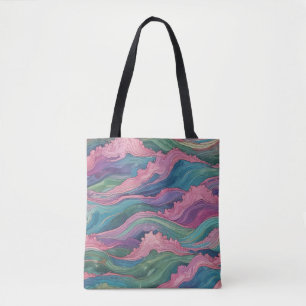 Meerjungfrau Wellen Tasche