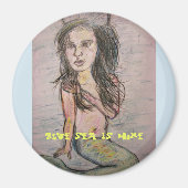 Meerjungfrau: Zuhause Magnet (Vorne)