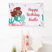 Meerjungfrau zum Geburtstag Banner (InSitu)