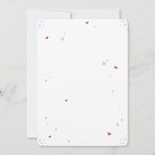 Meerjungfrau zum Geburtstag Einladung (Rückseite)