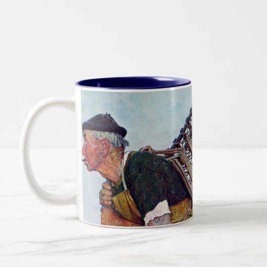 Meerjungfrau Zweifarbige Tasse (Links)