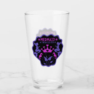 Meerjungfrau-Zwillings-Schwestern Glas