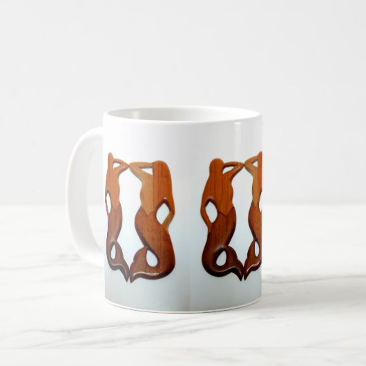 Meerjungfrauen aussuchen kaffeetasse (Vorderseite Links)