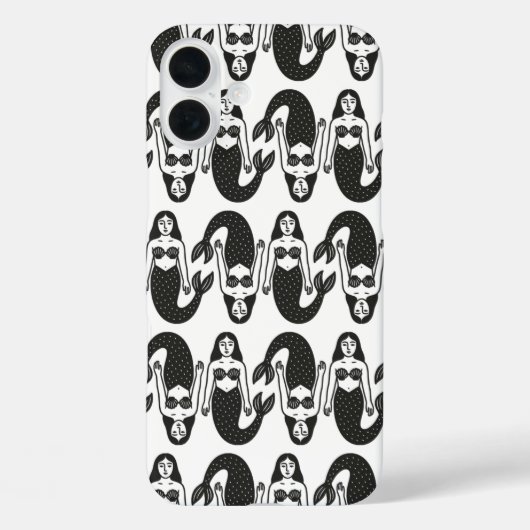 Meerjungfrauen Case-Mate iPhone Hülle (Rückseite)