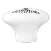 Meerjungfrauen, die Sterne Thunder_Cove halten Keramikknauf (Seitenansicht)