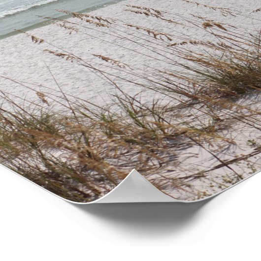 Meerjungfrauen entlang des Strandes Poster (Ecke)