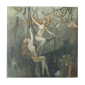 Meerjungfrauen Fliese (Vorderseite)