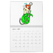 Meerjungfrauen ganzjährig 2018 kalender (Mär 2027)