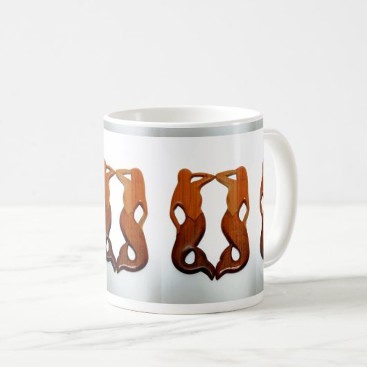 Meerjungfrauen Kaffeetasse (VorderseiteRechts)