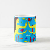 Meerjungfrauen Kaffeetasse (Mittel)
