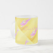 Meerjungfrauen Mattglastasse (Vorderseite Links)