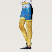Meerjungfrauen mit Delphinen Leggings (Links)