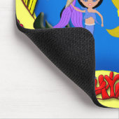 Meerjungfrauen mit Delphinen Mousepad (Ecke)