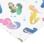 Meerjungfrauen Perfect Girly Party Tischdecke (Schrägansicht)