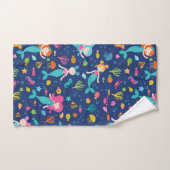 Meerjungfrauen Personalisiert Badhandtuch Set (Handtuch)