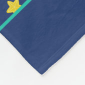 Meerjungfrauen Personalisiert Fleecedecke (Ecke)